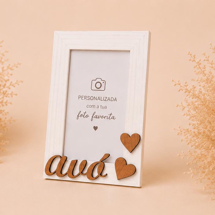 Moldura com Letras "Avó"